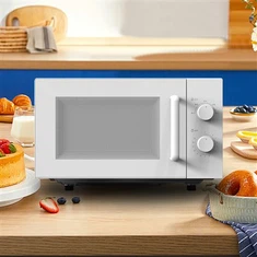 Белая микроволновая печь